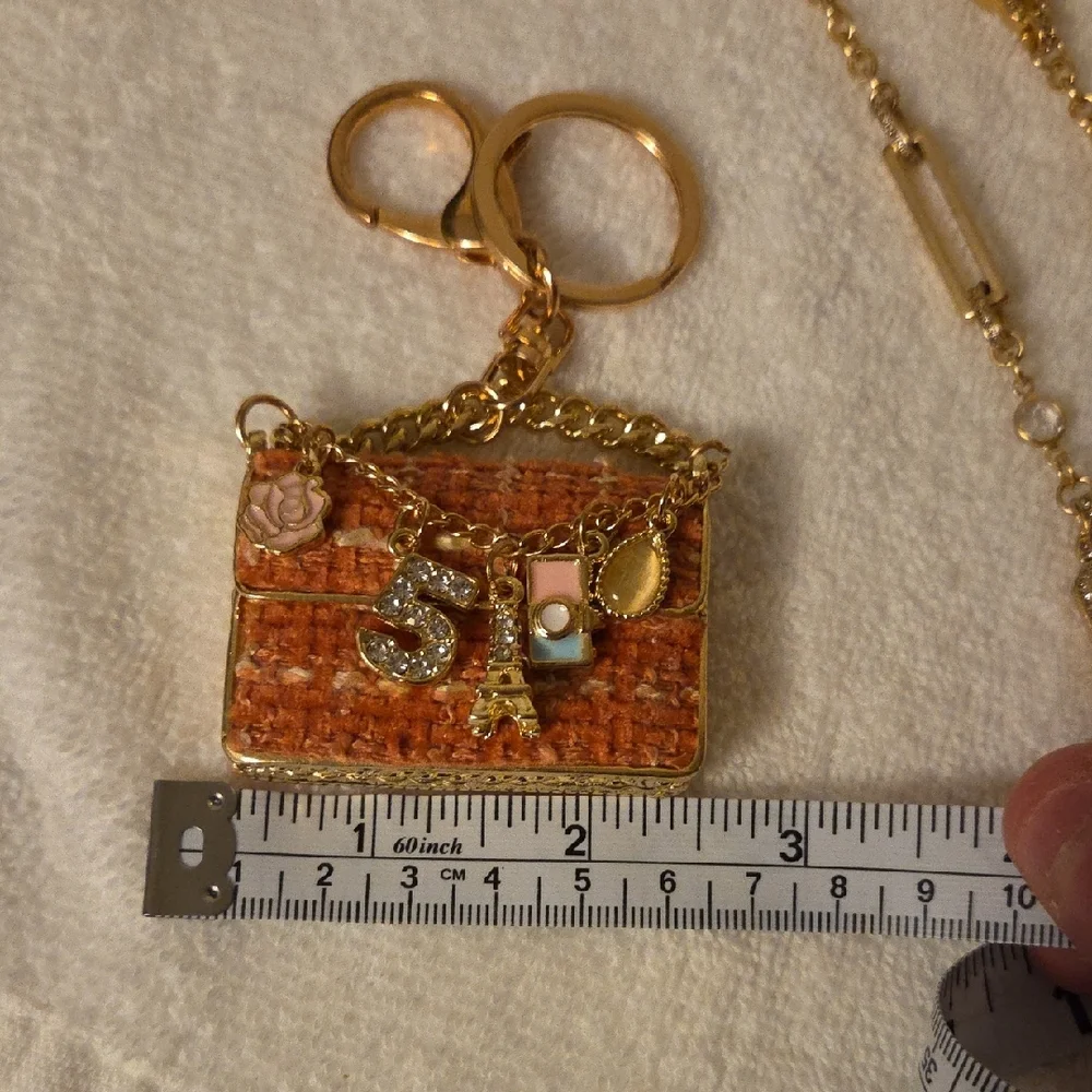 Elegant Bag Charm Or Key Holder Gorgeous !!